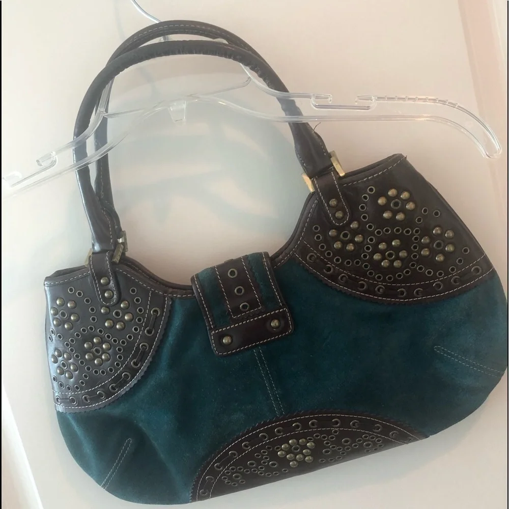 Rafe New York Suede Embellished Bag